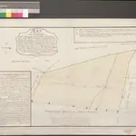 HZAN GA 100_Nr. 323_ : Obersöllbach (Kr. Öhringen); "Plan und Grundriß über dasjenige zu Obersöllbacher Markung gehörige Feld, so von der Hohenlohe-Öhringischen Schäferei zu Cappel nach den darin befindlichen Schaf ... bezogen, bisher aber von der Gemeinde Untersöllbach ebenfalls zu einer Weide benutzt worden";ohne Verfasser;ohne Maßstab;58,5 x 41,2 cm; Windrose; Norden nach rechts;Papier; Federzeichnung; Grenze farbig behandelt; Mitte oben Abschrift aus der Obersöllbacher Markungs-, Weid- und Treibsgerechtigkeit von 1607.