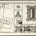 Pl. VIII. Plans, showing the position of the instrument on such towers, steeples of churches ...