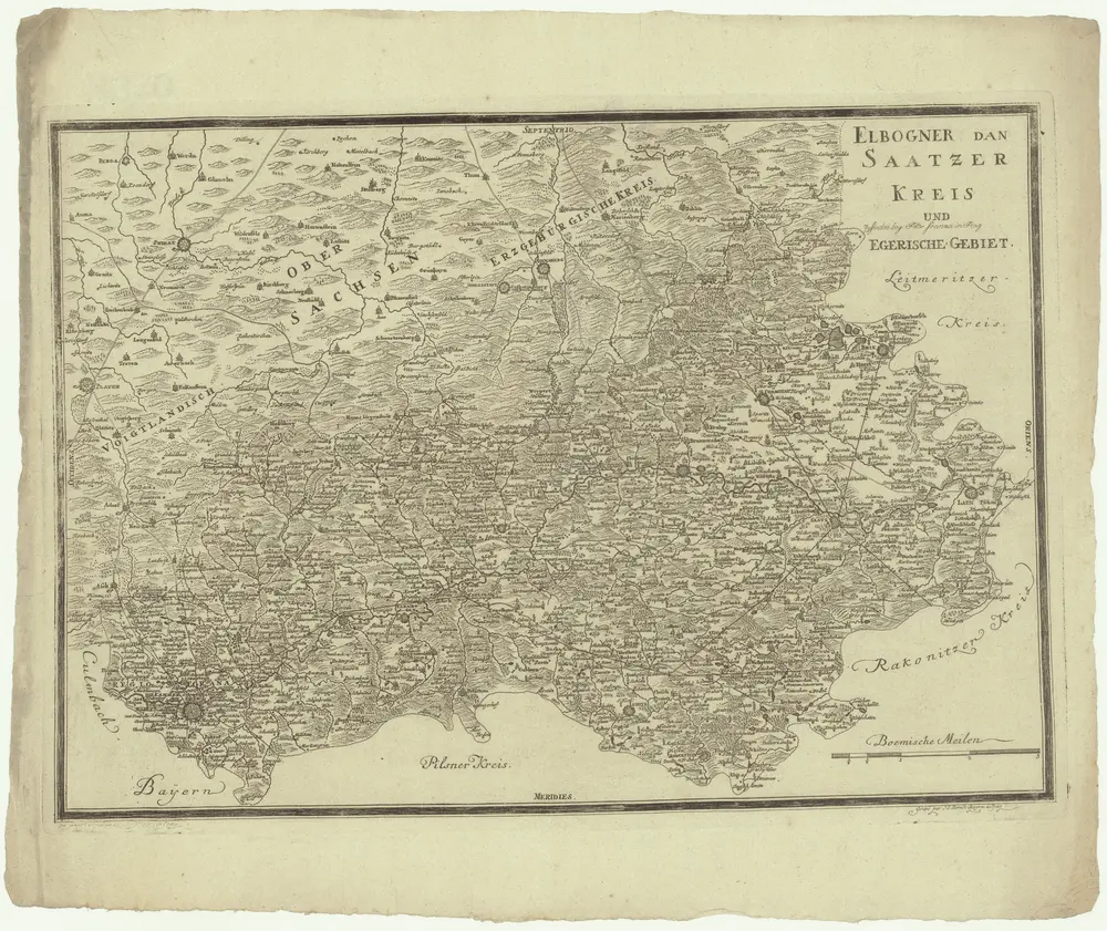 Elbogner dan Saatzer Kreis und Egerische Gebiet