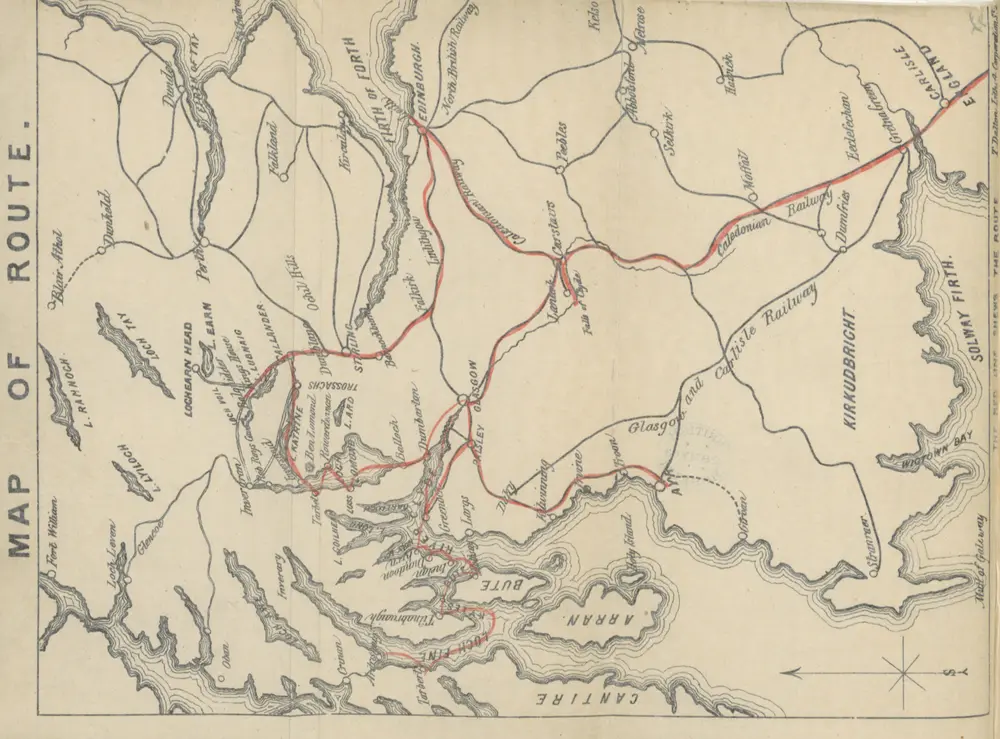 Scotland: how to see it for five guineas. [With maps.]