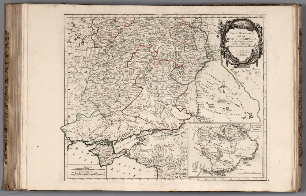 53.  Partie Meridionale de la Russie Europeenne (southern sheet).