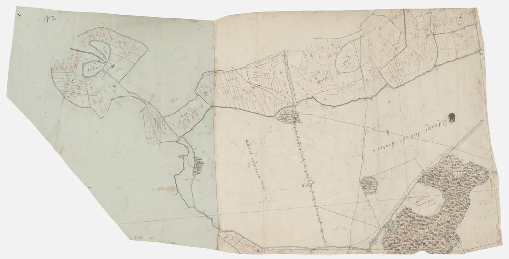 Oberglatt, Winkel, Bachenbülach: Allmenden in Bachenbülach, Seeb und Winkel (Seebner See); Situationsplan (Glatt 2)