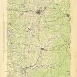 Aperçu de l'ancienne carte