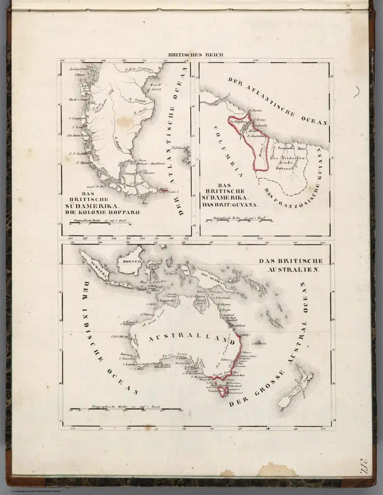 V.3:11-15:XV. Britisches Reich. Das Britische Sudamerika. Guyana. Australien