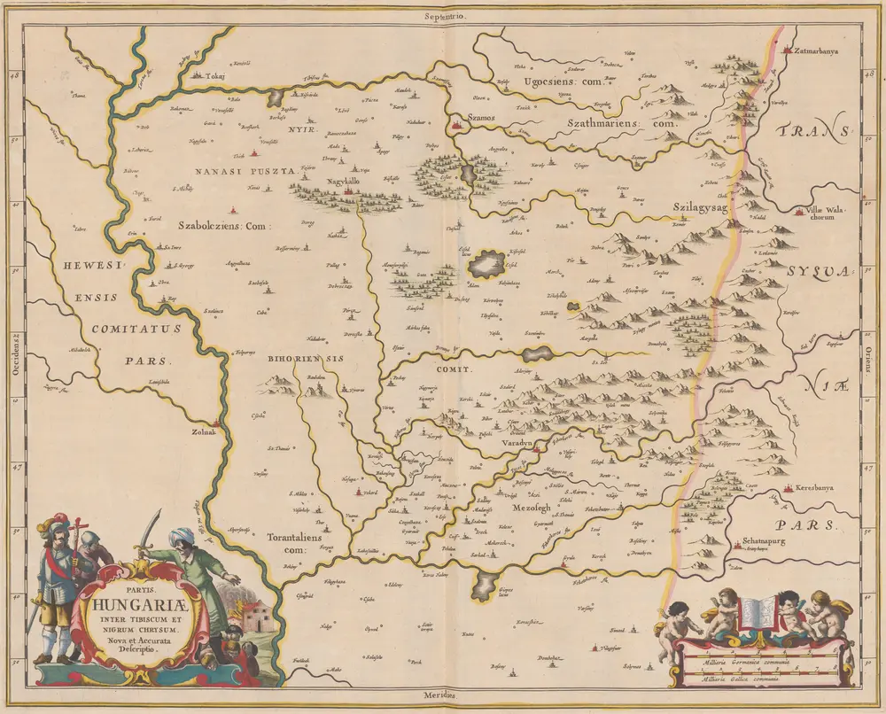 Partis. Hungariae Inter Tibiscum Et Nigrum Chrysum. Nova et Accurata Descriptio. [Karte], in: Novus atlas absolutissimus, Bd. 2, S. 288.