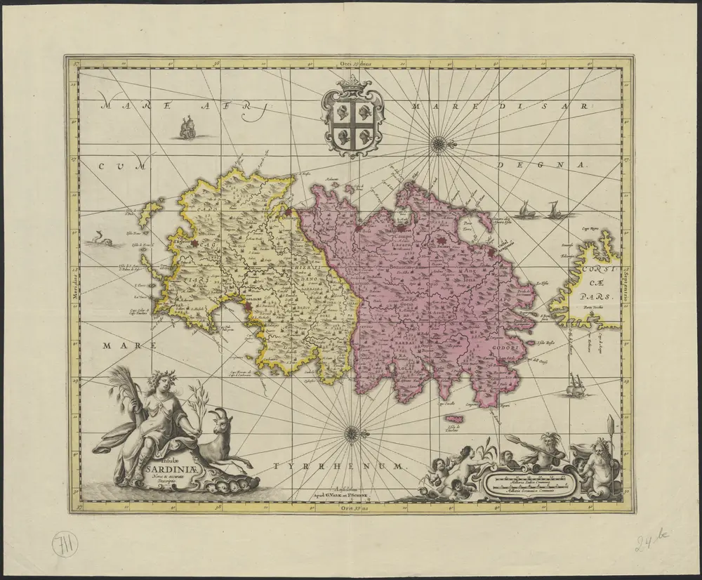 Insulae Sardiniae nova & accurata descriptio