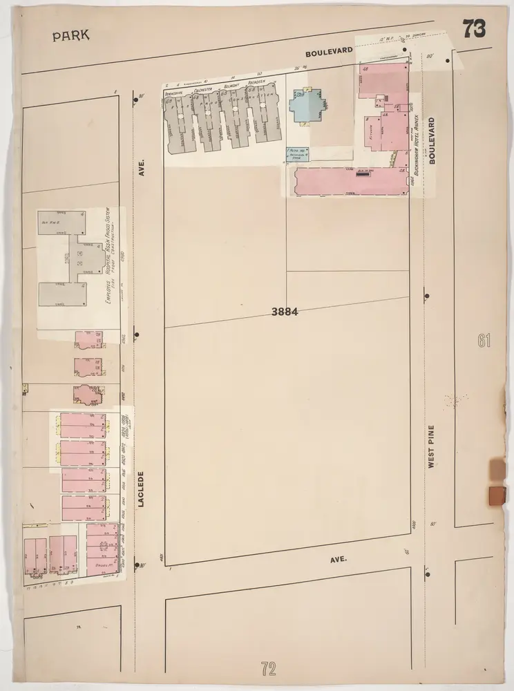 A. Whipple & Co.'s insurance map of St. Louis, Mo