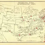 Distribution Zones Quartermaster Corps