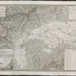 Carte générale des marches, positions, combats et batailles, de l'Armée de Réserve, depuis le passage du Grand St. Bernard, le 24 Floréal An 8 jusqu'à la victoire complette & décisive remportée à Marengo, le 25 prairial suivant: présentee au […]