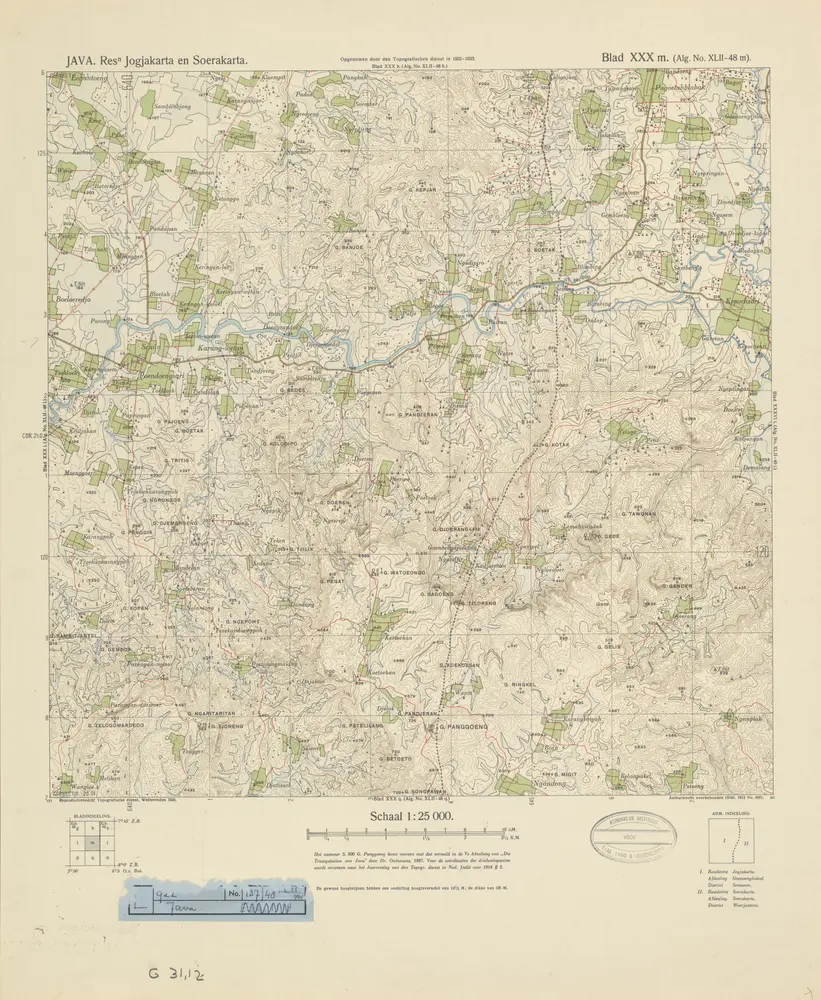 [Poendoengsari] : opgenomen door den Topografischen Dienst in 1922-1923 / Topografische Dienst