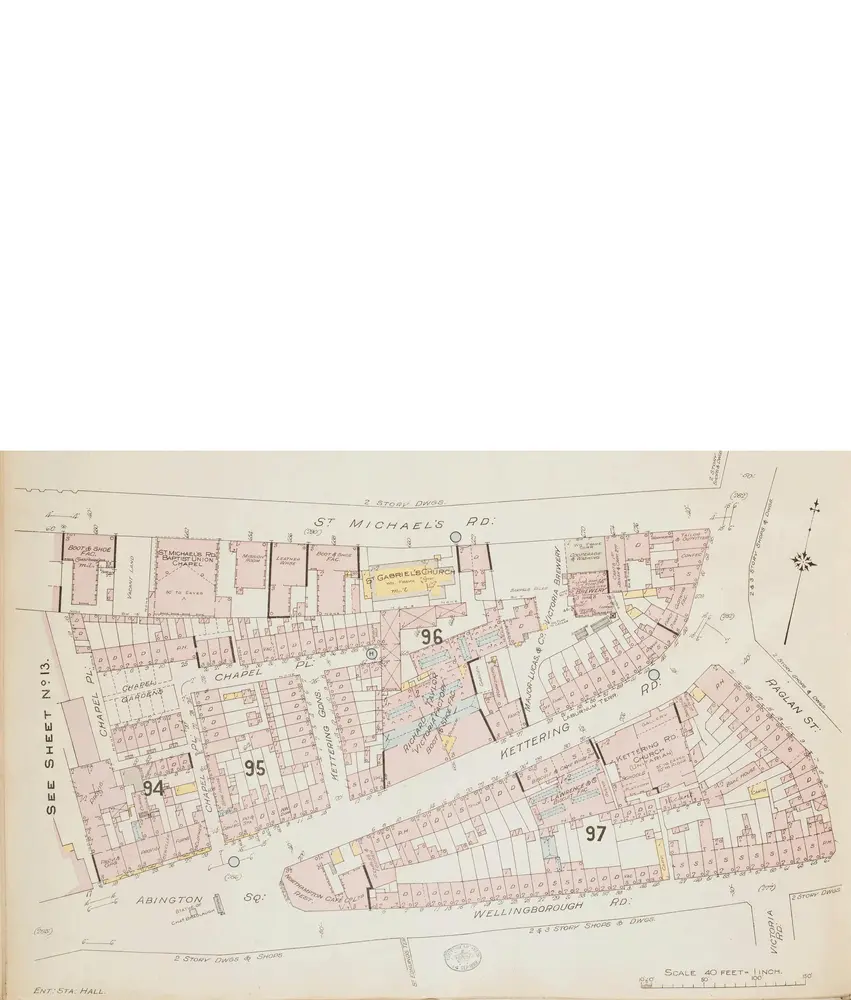 Insurance Plan of Northampton (1899): sheet 14-2