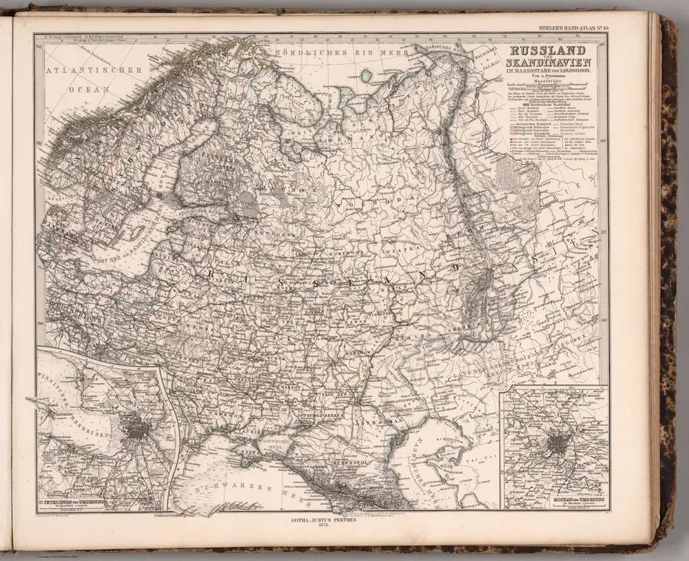 Russland und Scandinavien.  (Russia in Europe and Scandinavia).