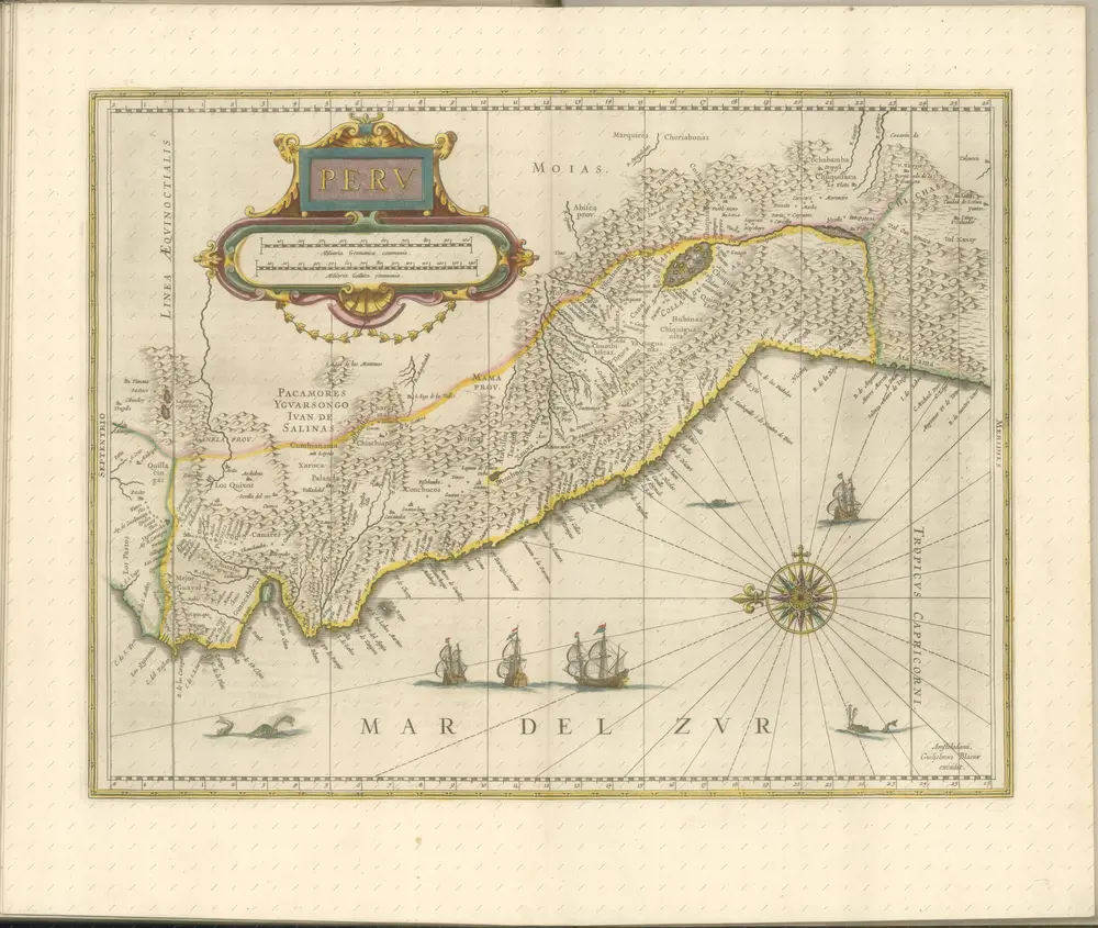 mapa z atlasu "Theatrvm orbis terrarvm, Sive Atlas novvs. Pars Secvnda."