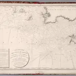 Carte particuliêre des Côtes de France (entrée de la Rade de Brest et partie méridionale du Chenal du Four) levée en 1816 et 1818