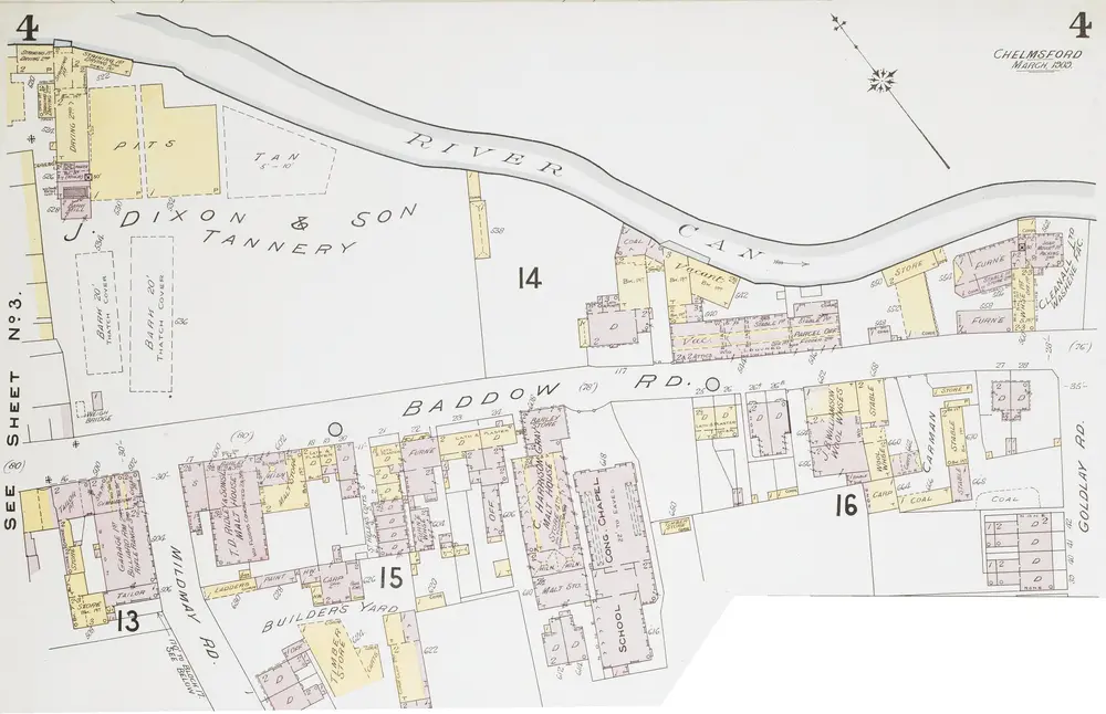 Chelmsford, Essex [fire insurance plans] : sheet 4-1