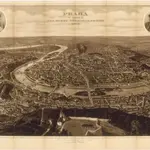 Praha : plastický plán : Praha v době VIII. sletu všesokolského 1926