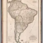 Composite Map: Colombia Prima or South America. Sheets 55-56