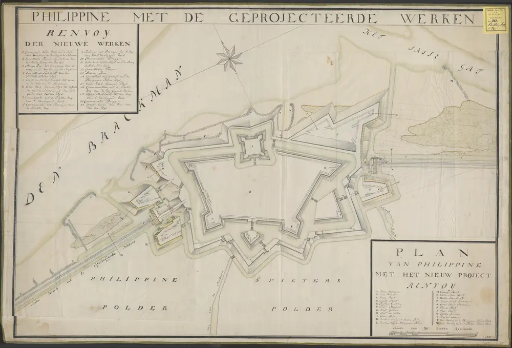 Plan van Philippine met het nieuwe project