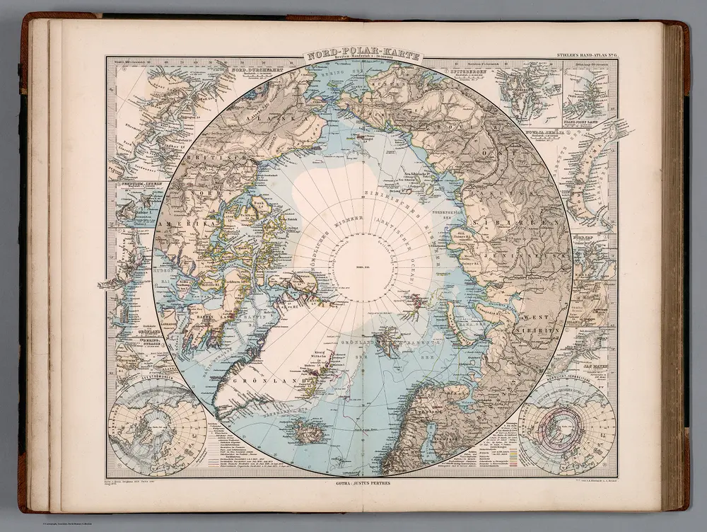 Nord-Polar-Karte.