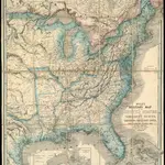 Wyld's military map of the United States, the northern states, and the southern Confederate states, with the forts, harbours, arsenals, and military positions