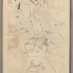 Detail Map of Mammoth Hot Springs Travertine Terraces.