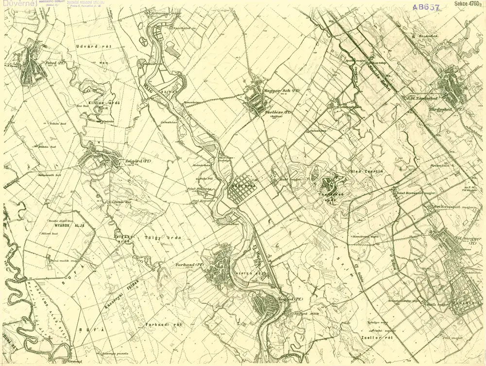 III. vojenské mapování 4760/3