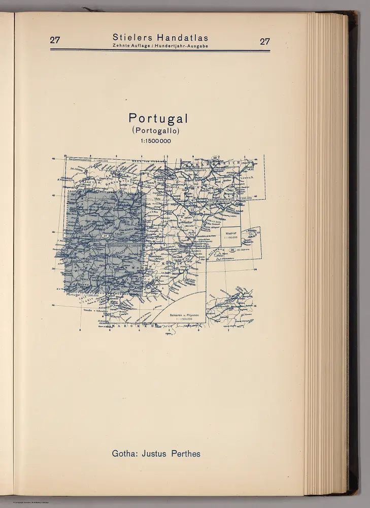 Index Map:  27.  Portugal.