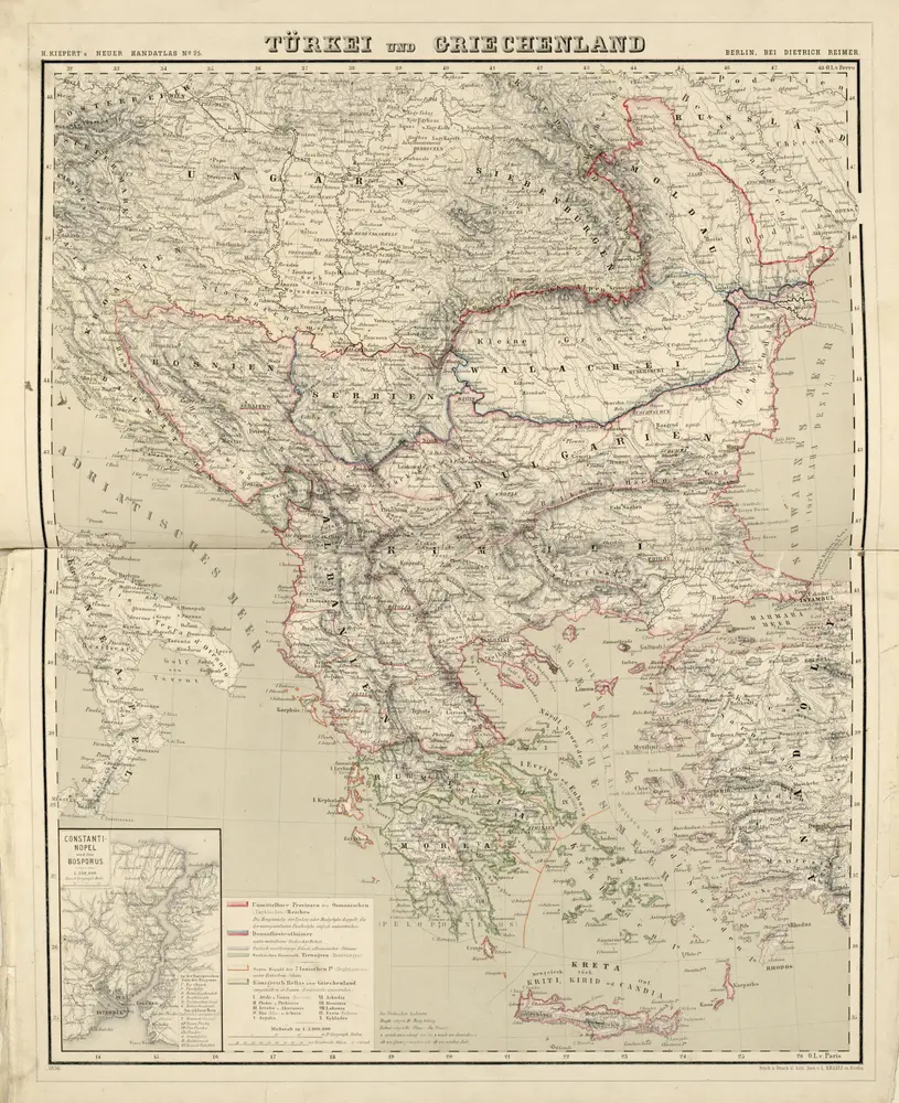 Neuer Hand-Atlas über alle Theile der Erde