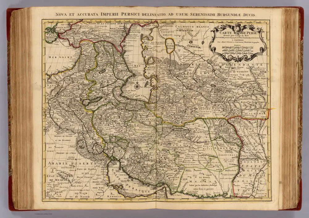 Carte de Perse.