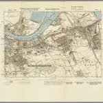 Street Map of Middlesbrough, England with Military-Geographic Features.  BB 6c.