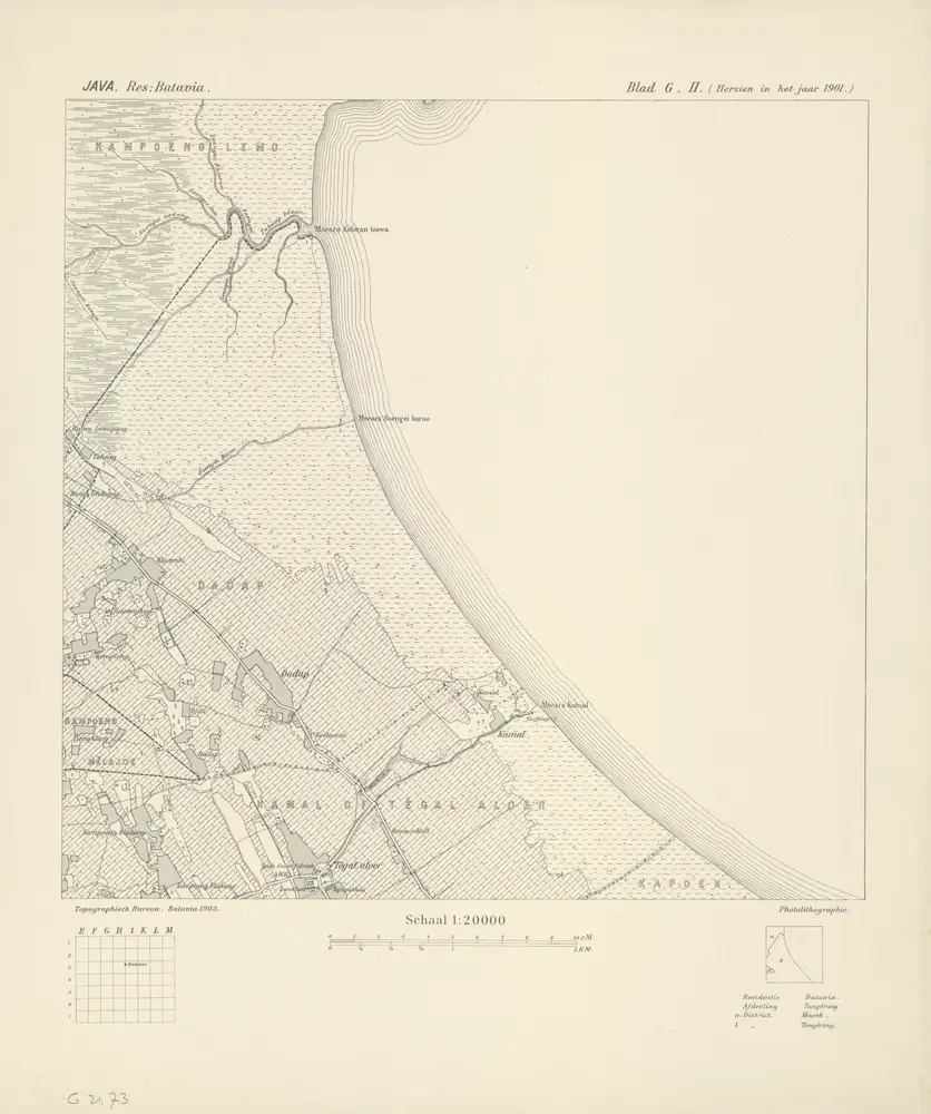 [Kamal] : herzien in het jaar 1901 / Topographisch Bureau