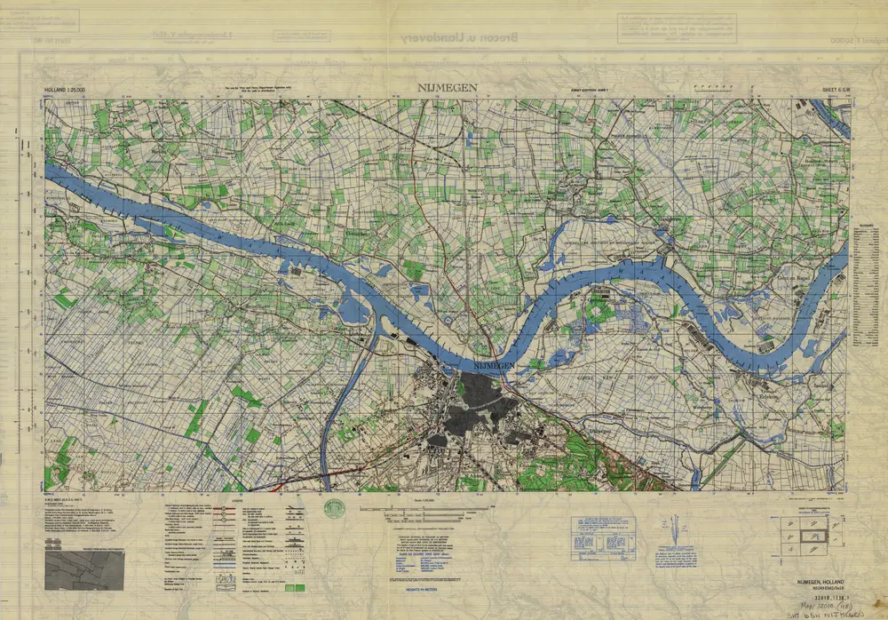 Holland 1:25,000, Nijmegen