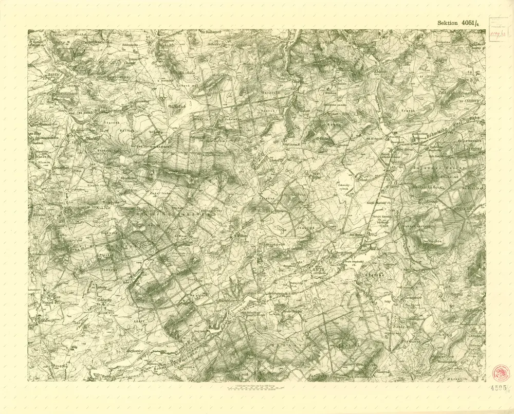 III. vojenské mapování 4051/4