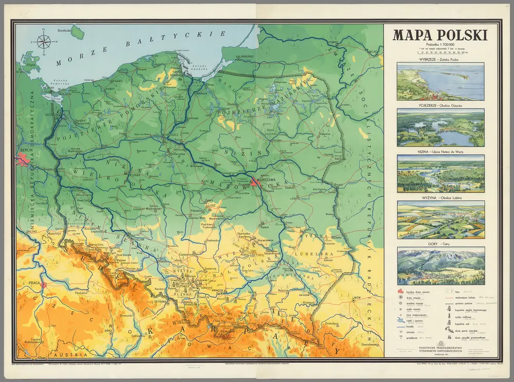 Composite: Mapa Polski.