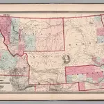 Atlas of the United States. Nebraska and Northern Territories