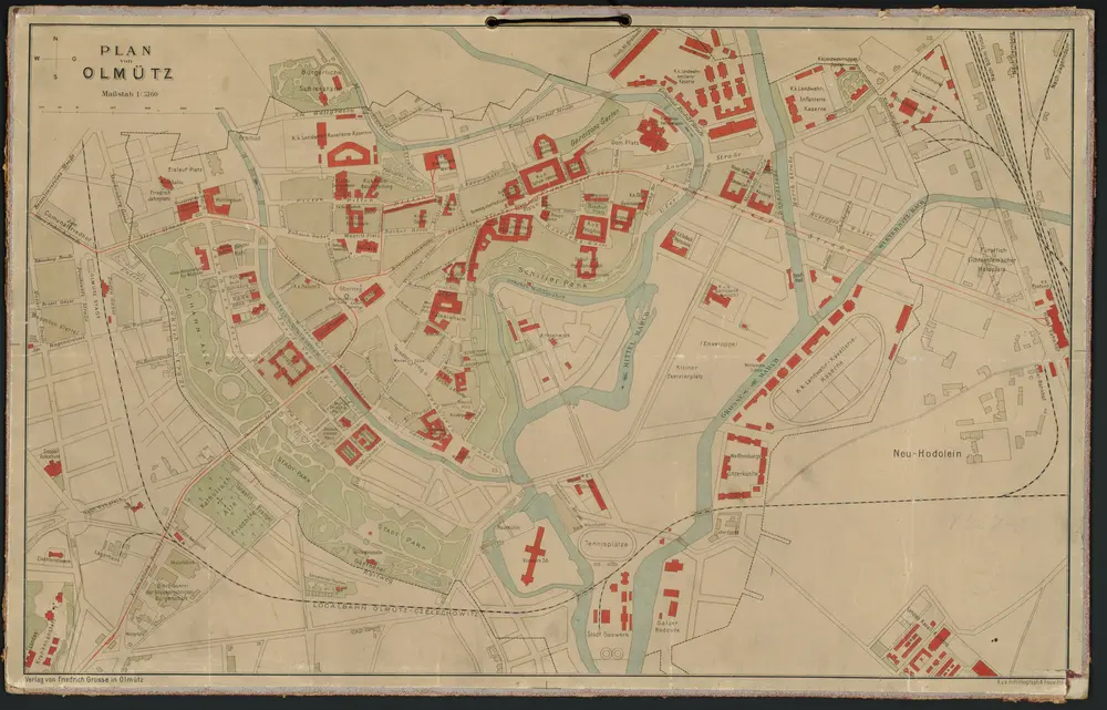 Plan von Olmütz