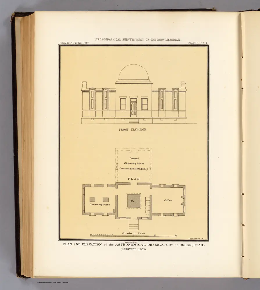 Astronomical observatory, Ogden, Utah.