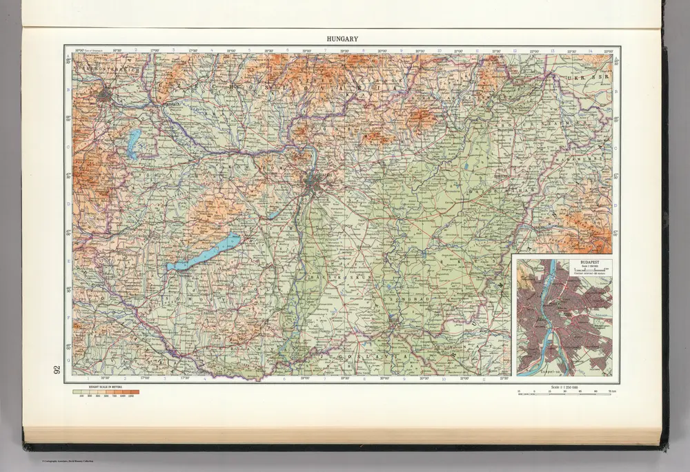 92.  Hungary.  The World Atlas.