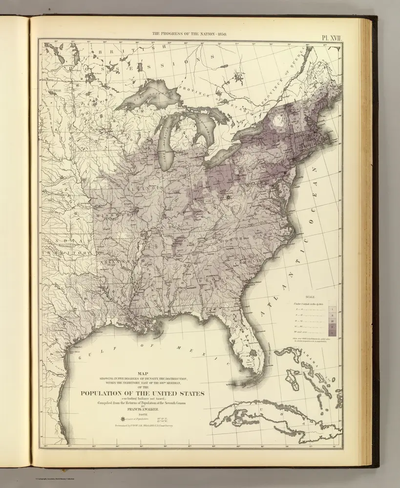 US Population 1850.