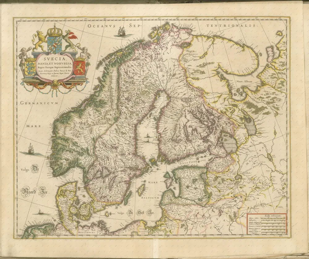 mapa z atlasu "Theatrvm orbis terrarvm, Sive Atlas novvs."