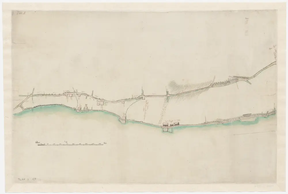 Erlenbach, Herrliberg: Herrlibergerstrasse von Erlenbach bis zum Grüt in Herrliberg; Situationsplan (Tab. 1)