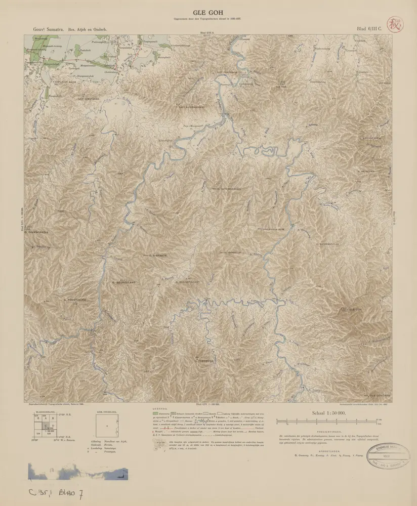 Gle Goh : opgenomen door den Topografischen Dienst in 1938