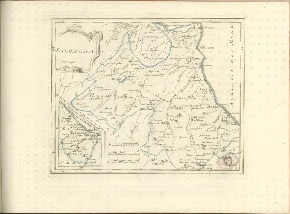 mapa z atlasu "Schauplatz der fünf Theile der Welt :"