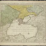 Nouvelle carte de la petite Tartarie ou Taurie, montrant les frontieres de l'Imperatrice de Russie, et l'Empereur des Turcs, tant en Europe qu'en Asie