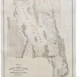 Map of the Great Salt Lake And Adjacent Country in the Territory Of Utah. Surveyed in 1849 and 1850...