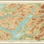 Plate 34.  Section-Map Oban, Fort William.