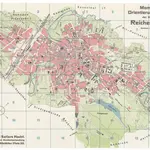 Moment-Orientierungs-Plan der Stadt Reichenberg