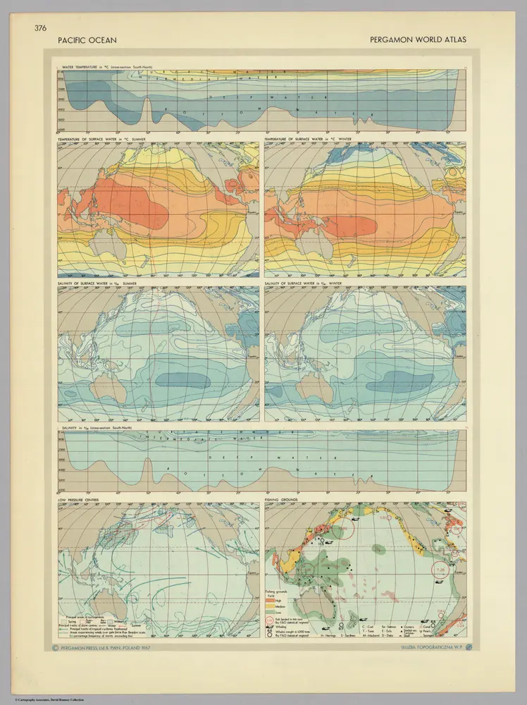 Pacific Ocean.  Pergamon World Atlas.