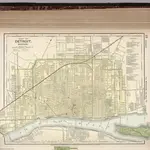 Map of Detroit, Michigan. 73