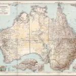 Composite Map:  77-80.  Australien (Commonwealth of Australia) in 4 Blaettern.